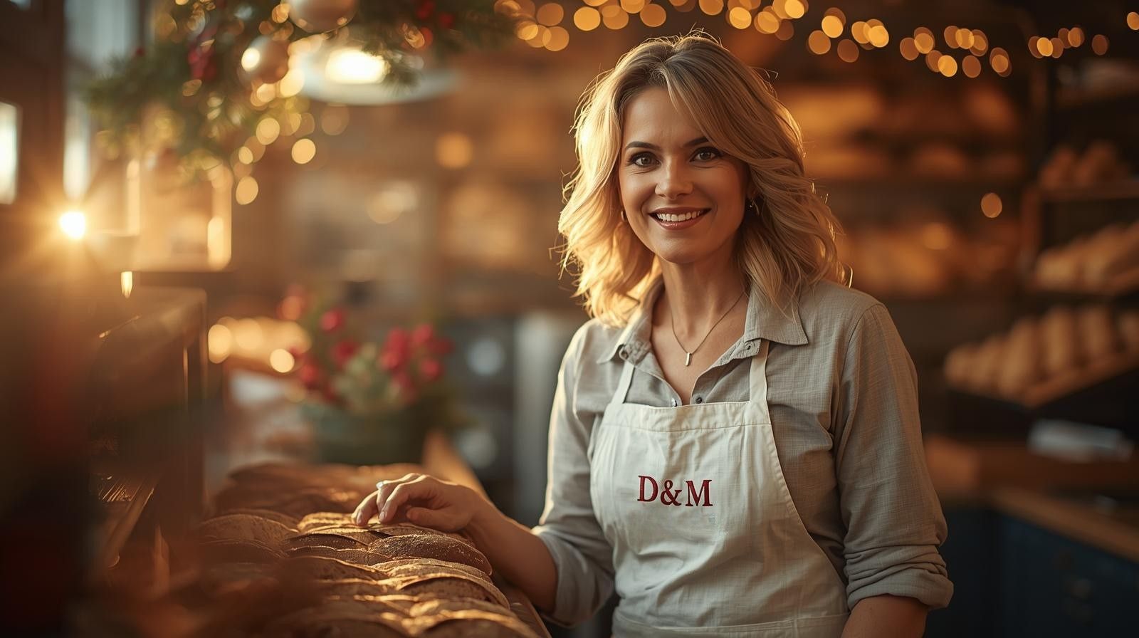 Pekarka u pekari – D&M Bäckerei